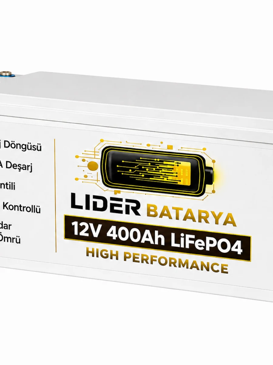 12 Volt 400 Amper Lifepo4 Akü