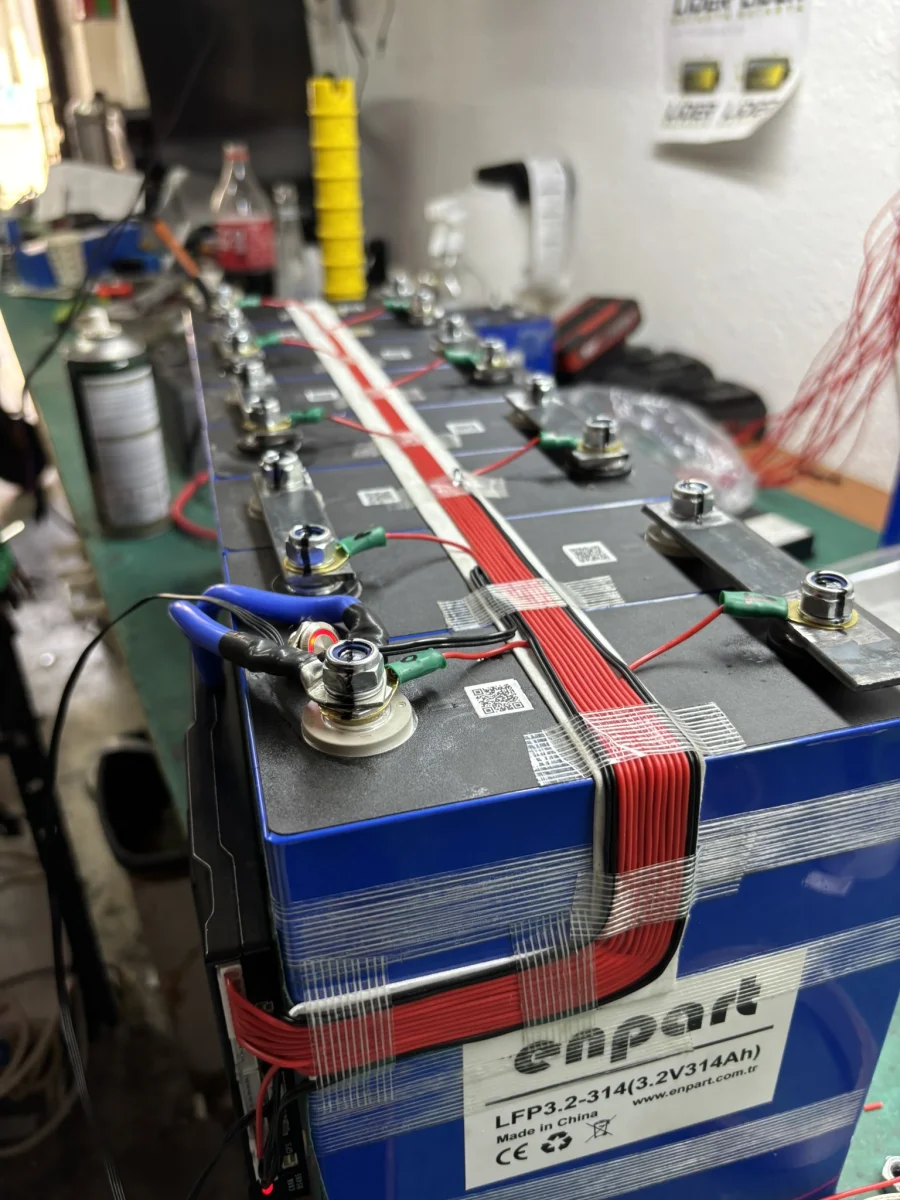 24 Volt 314 Amper Bluetooth LİFEPO4 Akü